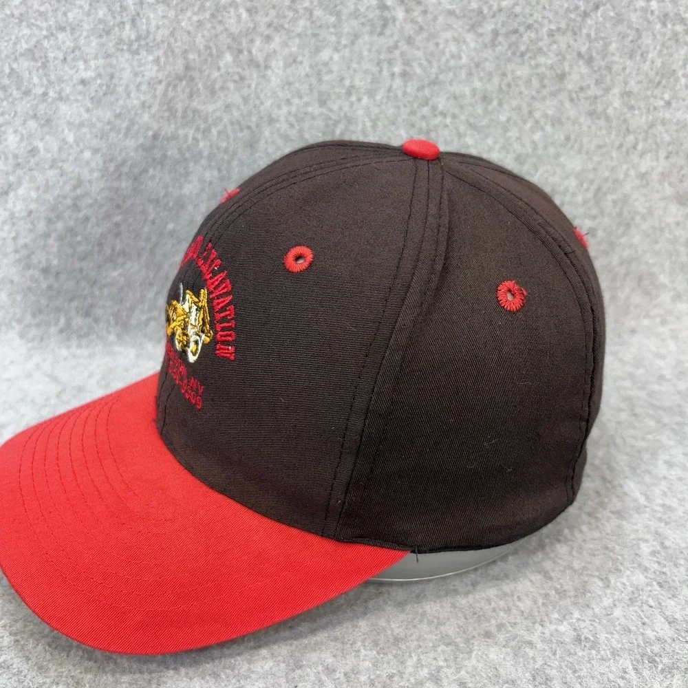 El Dorado Excavation Henderson‎ NV Nissin Snapback Cap Backhoe Black Red Hat